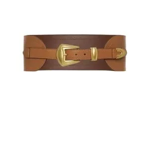 BNWT Spell Vista Belt in Tan Sz Large Texas Saddlery | Saddle Tan Floral Belt – Outpost Western Store main image 4